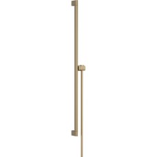 Душова штанга Hansgrohe Unica S Puro 90 см зі шлангом 160 см, Brushed Bronze (24405140)