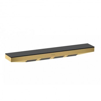 Боковой душ-полочка Hansgrohe Rainfinity 500 1jet, Polished Gold Optic (26243990)