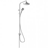 Душевая система Hansgrohe Vernis Blend Showerpipe 200 1jet Reno EcoSmart, Chrome (26099000)