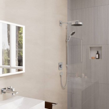 Верхний душ Hansgrohe Rainfinity 250 1jet EcoSmart, Chrome (26229000)