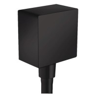 Шлангове під'єднання для душа Hansgrohe FixFit, чорний матовий (26455670)
