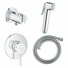 Набір для гігієнічного душу Grohe BauClassic, хром (UA11104802)
