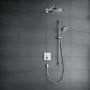Душовий набір Hansgrohe Raindance Select S 120/90 Unica`S Puro 90 EcoSmart, White/Chrome (26633400)
