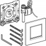 Система пневматичного управління змивом уринала Geberit Sigma 30, чорний матовий легкоочисний (116.017.16.1)