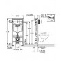 Grohe Rapid Sl 38929000 Інсталяція для унітазу