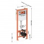 Инсталляция для унитаза Qtap Nest QT0133M425