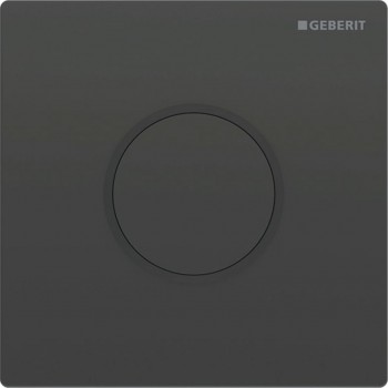 Привід для змиву пісуару Geberit Hy Touch ІЧ живлення від батареї, захисна панель, тип 10, чорний (116.035.DW.1)