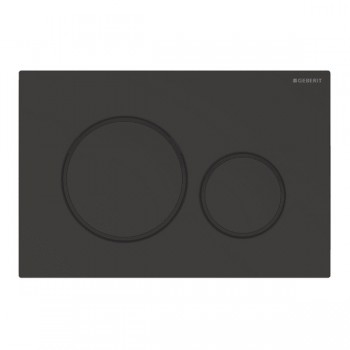 Geberit 115.882.16.1 Sigma20 клавиша смыва черный мат/ черный
