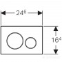 Клавиша смыва Geberit Sigma 115.778.KH.1