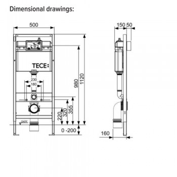 Tece 9.400.012 Комплект TECEbase kit