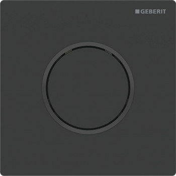 Клавіша змиву Geberit Sigma 10 для пісуару, чорний матовий/чорний (116.015.16.1)