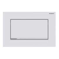 Смывная клавиша Geberit Sigma 30, белый/матовый хром (115.893.JT.1)