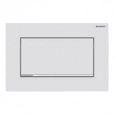 Змивна клавіша Geberit Sigma 30, білий/матовий хром (115.893.JT.1)