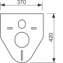 Инсталляция для унитаза Tece Base 9400414