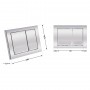 Панель змиву для унітаза Qtap Nest QT0111M06028CRM