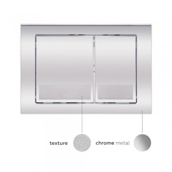 Панель змиву для унітаза Qtap Nest QT0111M06028CRM