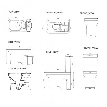Devit 3010160 CITY Компакт безобідковий + кришка quick-fix, soft-close