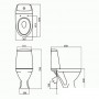 Kolo Modo L39003000 Унітаз компакт + кришка дюропласт soft-close
