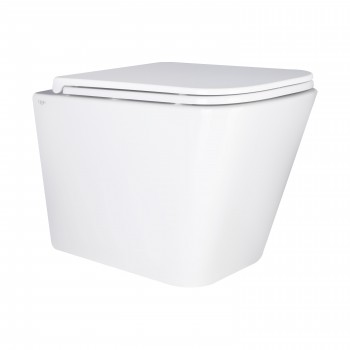 Унитаз подвесной Qtap Tern с сиденьем Soft-close QT17332303ASW