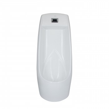 Писсуар напольный Qtap Scorpio с ИК-датчиком автоматического смыва 430х370х990 White QT1488101HW