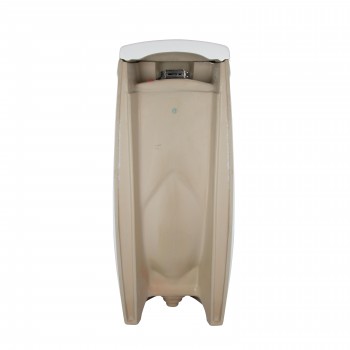 Писсуар напольный Qtap Scorpio с ИК-датчиком автоматического смыва 430х370х990 White QT1488101HW
