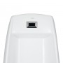 Писсуар напольный Qtap Scorpio с ИК-датчиком автоматического смыва 430х370х990 White QT1488101HW