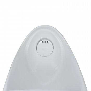 Писсуар напольный Qtap Scorpio с ИК-датчиком автоматического смыва 430х370х990 White QT1488101HW