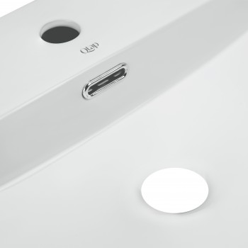 Раковина Qtap Nando LT 600х420х130 White QT12116146W
