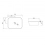 Раковина Qtap Scorpio 500х380х145 White QT1411K490WN