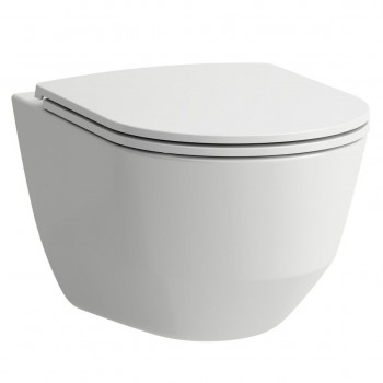 Унітаз підвісний Laufen Pro Rimless, укорочений, з кришкою Slim Soft Close, 49х36 (H8669550000001)