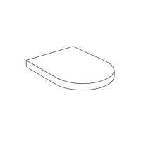 Кришка для унітазу Quarter Bath SCD Duroplast Soft Close, білий (30SCD.01.02.03.02.02)