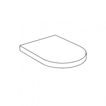 Кришка для унітазу Quarter Bath SCD Duroplast Soft Close, білий (30SCD.01.02.03.02.02)