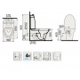 Idevit Rena 2904-0206 Унитаз напольный
