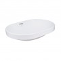 Раковина Qtap Leo 590x400x170 White с донным клапаном QT11114028W