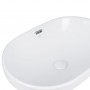 Раковина Qtap Leo 590x400x170 White с донным клапаном QT11114028W