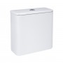 Унитаз-компакт Qtap Presto Quadro безободковый с сиденьем Soft-close QT24221215AW