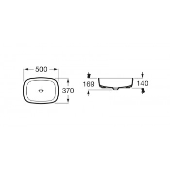 Roca Inspira A327500000 Раковина