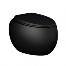 Унітаз підвісний Rak Ceramics Cloud CLOWC1446504A+CLOSC3901504 з кришкою, безобідковий