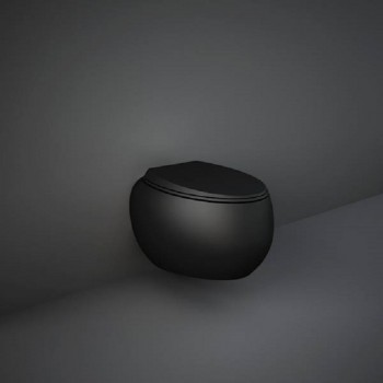 Унитаз подвесной Rak Ceramics Cloud CLOWC1446504A+CLOSC3901504 с крышкой, безободковый