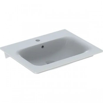 Умивальник накладний Geberit Selnova Square 60х48, білий (500.994.00.1)
