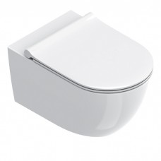 Підвісний унітаз з кришкою Catalano Sfera 55х35, Bianco Satinato (0511550021/0551200021)