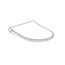 Кришка для унітазу Quarter Bath SCD Slim Duroplast Soft Close, білий (30SCD.03.02.03.02.02WG)