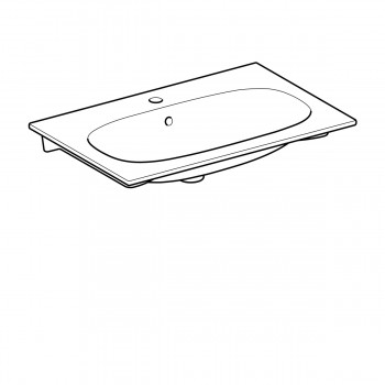 Geberit Acanto 500.641.01.2 Раковина 75 см.
