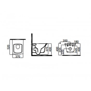 Idevit Neo Classic SETK3304-0617-001-1-6000 Унітаз