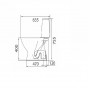 Kolo Runa L89206200 Унитаз компакт с крышкой Duroplast, soft-close, Click2Clean