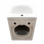 Біде підвісне Qtap Robin 495х370х325 White QT1355046FW