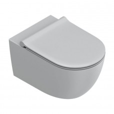 Підвісний унітаз з кришкою Catalano Sfera 55x35, Cemento Satinato (0511550023_0551200023)