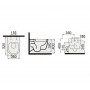 Idevit Alfa 3104-2616 Унитаз подвесной