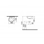 Idevit Myra 0201-0367-07 Раковина 36 см.