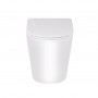 Унітаз підлоговий Qtap Swan безобідковий з сідінням Soft-close QT16223178W
